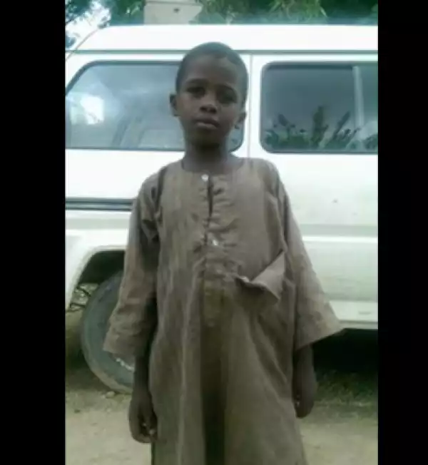 Photo: 10-Year-Old Boy Stranded In Kano After Separated Parents Reject Him